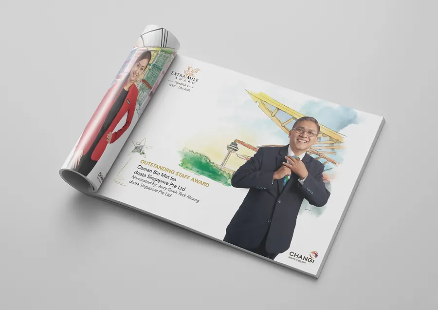 Changi Airport Singapore: Extra Mile Award Events 17/18 artwork 3