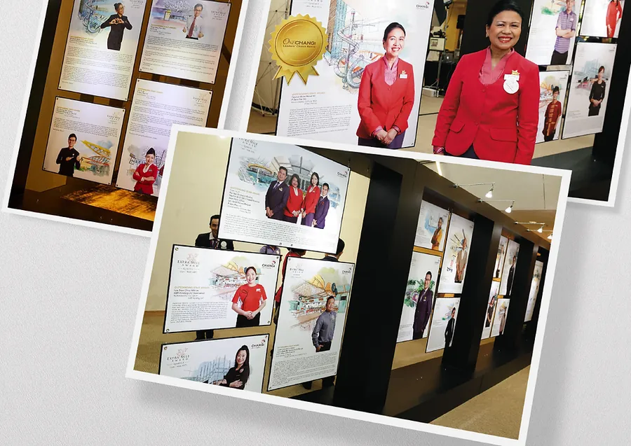 Changi Airport Singapore: Extra Mile Award Events 17/18 artwork 5